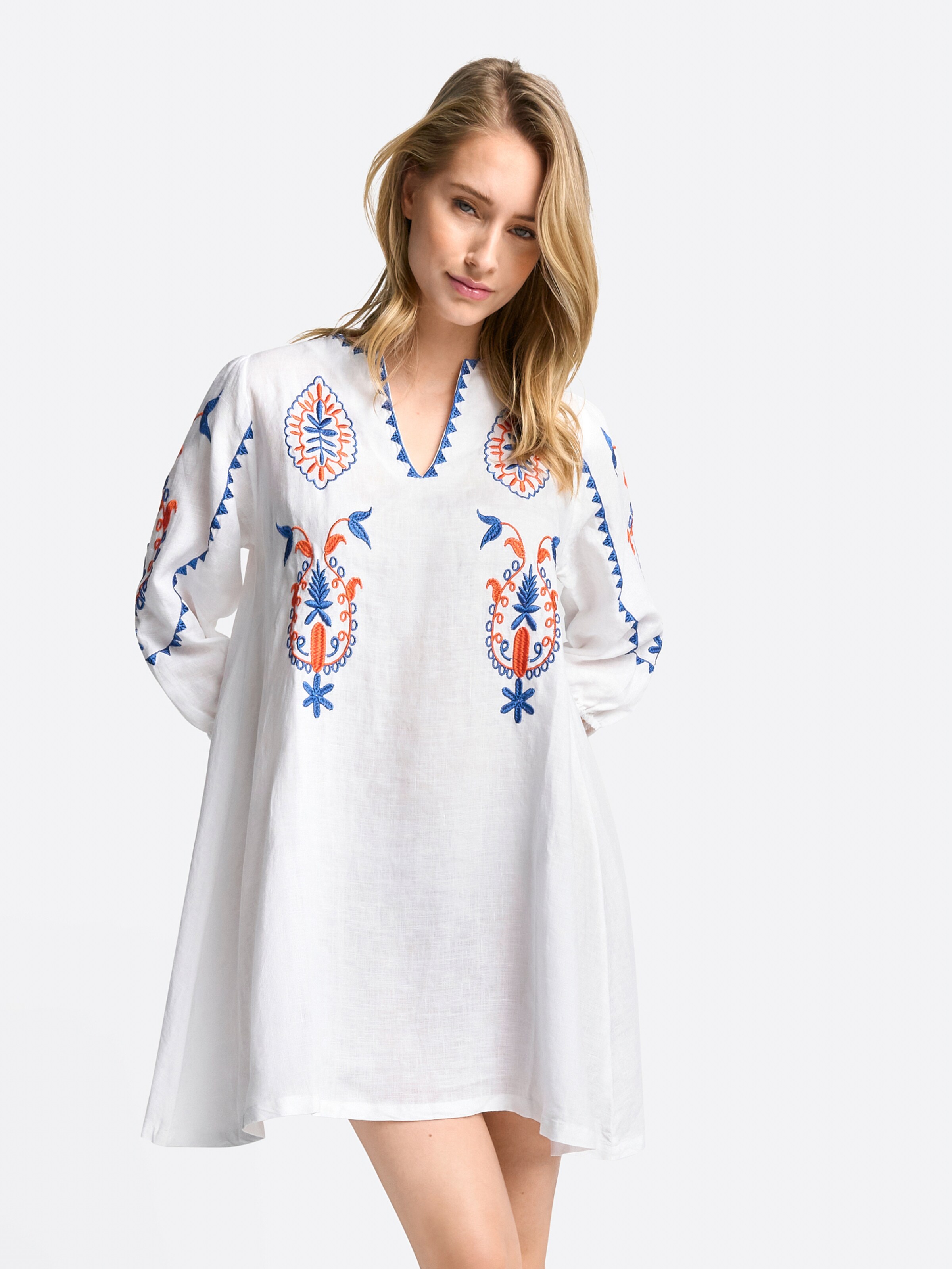 Rich and royal kleid mit stickerei Clearance